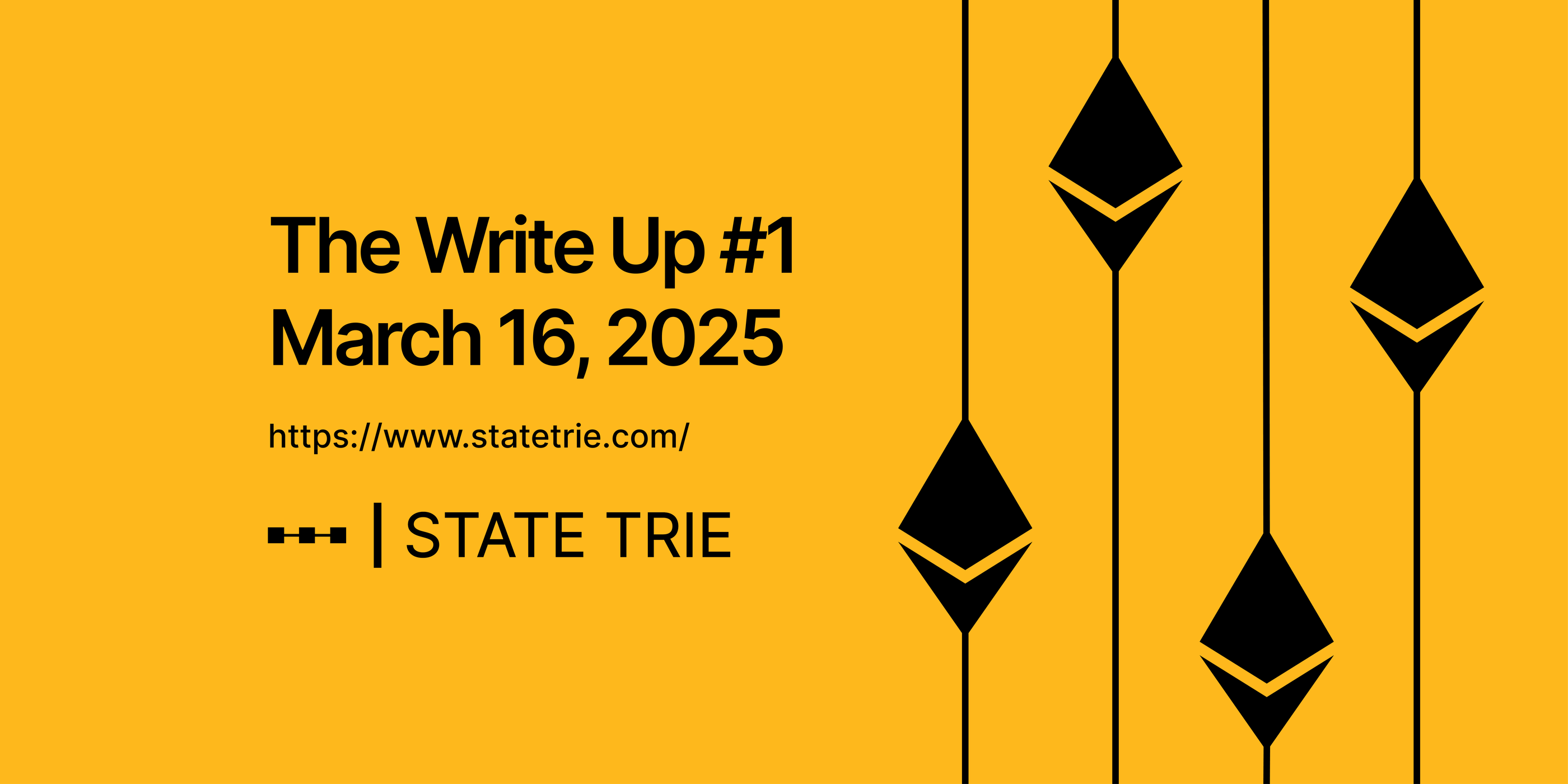The Write Up #1 - March 16, 2025 Post image
